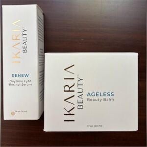 Ageless Beauty Balm & Renew Serum - White and Gold